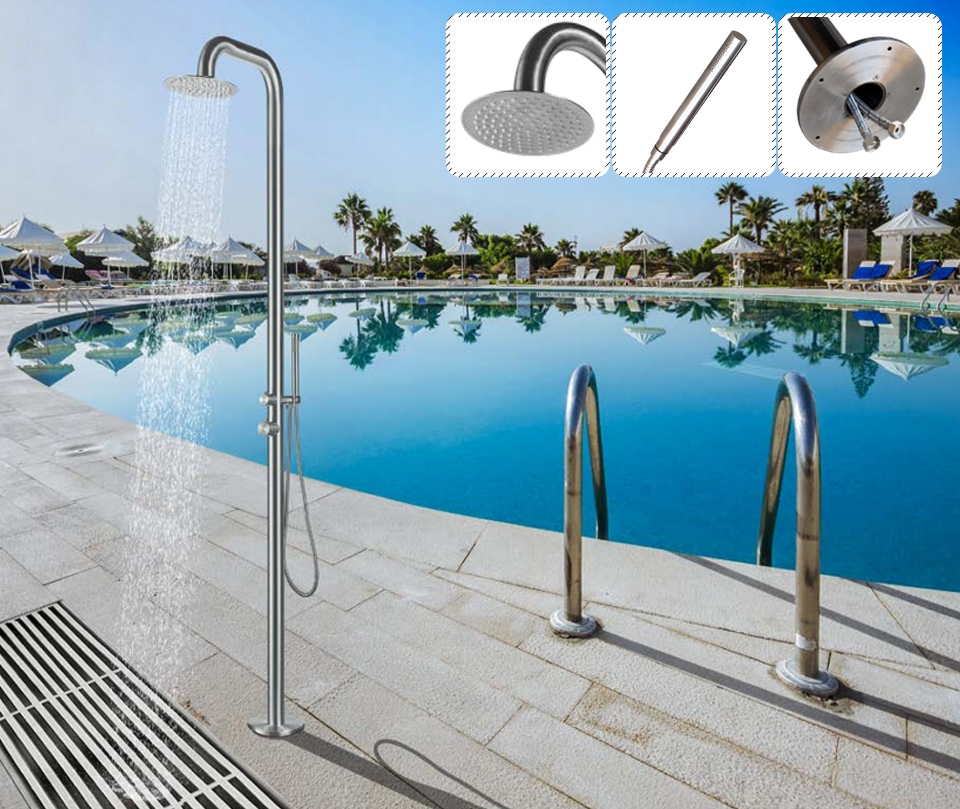 Hình ảnh thực tế sen tắm đứng KLS 9008 Kanly nóng lạnh