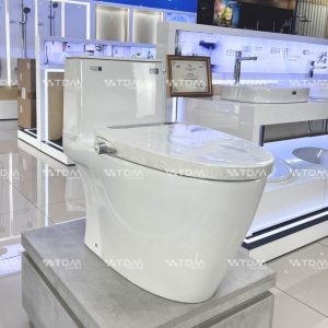 Bồn Cầu INAX AC-912/CW-S32VN Nắp Rửa Cơ Xả Gạt