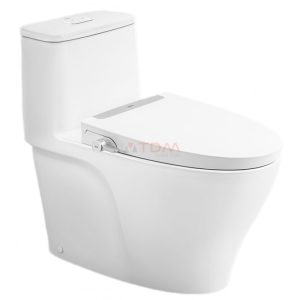 Bồn Cầu INAX AC-989+CW-S32VN Nắp Rửa Cơ