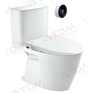 Bồn cầu Inax ACT-602/CW-S15VN 2 khối - Công nghệ xả tự động không chạm