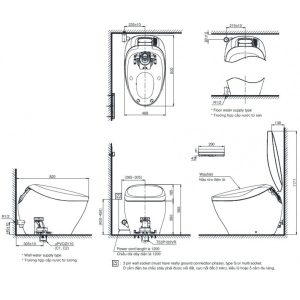 Bồn Cầu Thông Minh TOTO CS903KVT/T53P100VR NEOREST NX Tự Động