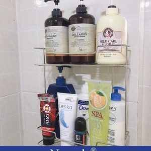 Bộ phụ kiện inox bếp dán kính 3 món