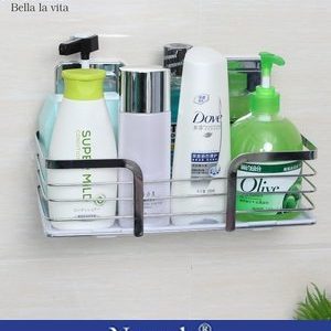 Bộ phụ kiện inox bếp dán kính 3 món