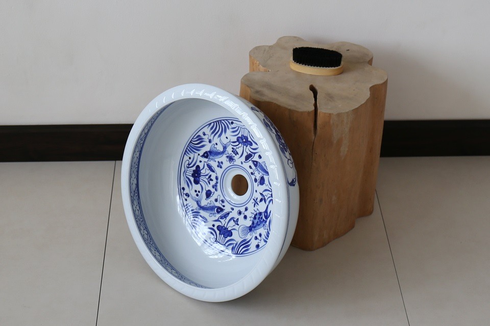 Hình ảnh thực tế lavabo Kanly SU119