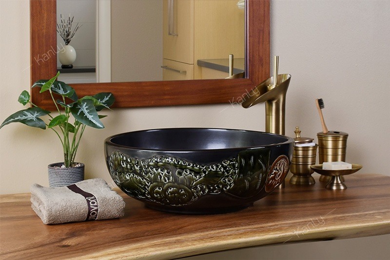 Hình ảnh thực tế lavabo Kanly SU142