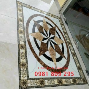 Gạch thảm chữ nhật phòng khách, phòng thờ HN999