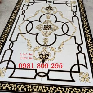 Gạch thảm chữ nhật phòng khách, phòng thờ HN999