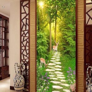 Gạch tranh 3d Phong Cảnh PCM100