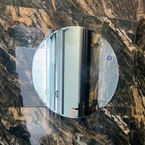 Gương bầu dục mài vát cạnh NAV 110