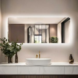 Gương đèn led phòng tắm hiện đại Navado