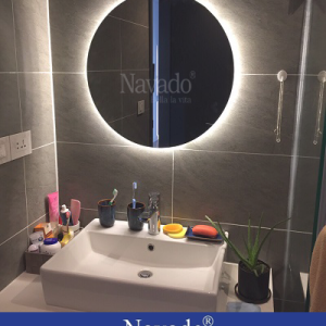 Gương đèn led phòng tắm sang trọng