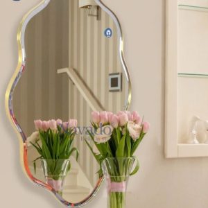 Gương khung inox Hoa Anh Đào