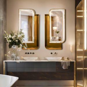 Gương khung inox Luxor NAV 2123 NT