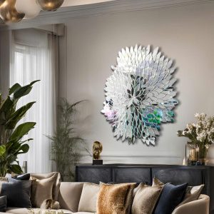 Gương nghệ thuật trang trí Art Peacock Navado