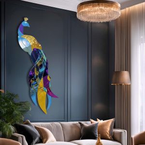 Gương nghệ thuật trang trí Art Peacock Navado