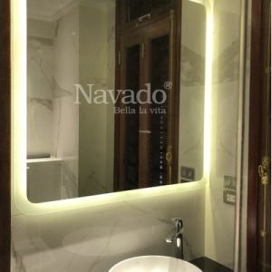 Gương nhà tắm đèn led