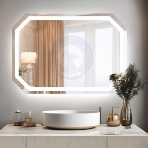 Gương nhà tắm đèn led