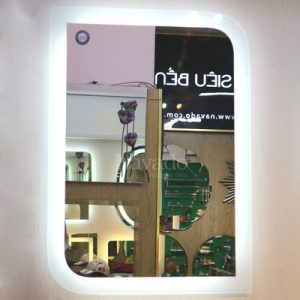 Gương nhà tắm đèn led treo tường