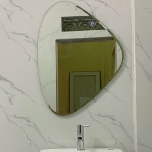 Gương nhà tắm mài vát nghệ thuật NAV 010