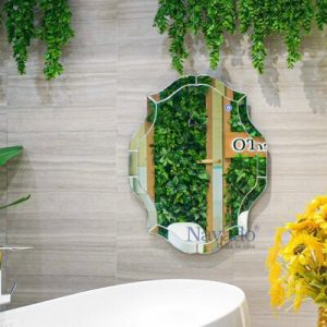 Gương nhà tắm pha lê handmade