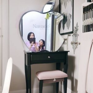 Gương phale decor hình Apple NAV306