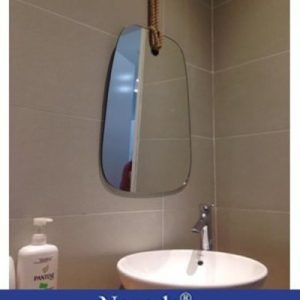 Gương phòng tắm decor mẫu Apple