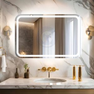 Gương phòng tắm đèn led 70 x 90 cm