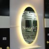 Gương phòng tắm đèn led elip 55 x 80cm