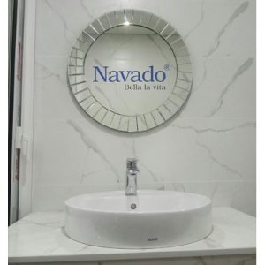 Gương phòng tắm hiện đại The Sun D60cm