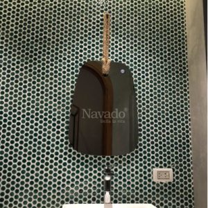 Gương phòng tắm hình rẻ quạt