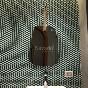 Gương phòng tắm hình rẻ quạt