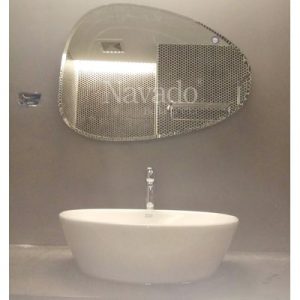Gương phòng tắm mài vát Navado 109C