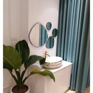 Gương phòng tắm nghệ thuật bãi đá