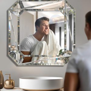 Gương phòng tắm nghệ thuật Cubo NAV 2128