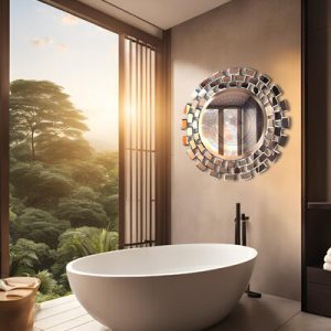 Gương phòng tắm Sunset 80cm