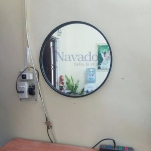 Gương phòng tắm tròn Optima 60cm