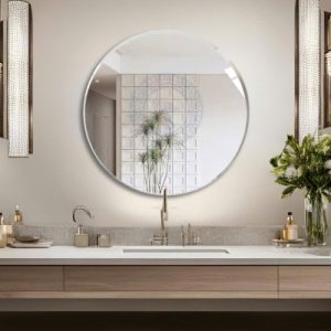 Gương soi trong suốt cho phòng tắm luxury 80cm