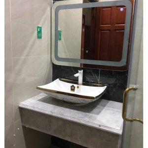 Gương thiết bị vệ sinh đèn led 60x80cm