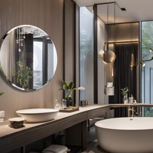 Gương thiết bị vệ sinh Giợt Sương NAV 310B