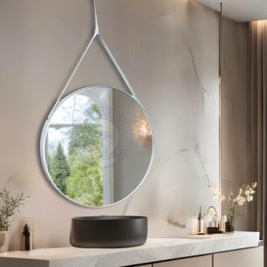 Gương thiết bị vệ sinh nghệ thuật treo dây