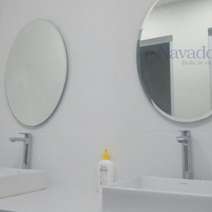 Gương thiết bị vệ sinh tròn D60cm