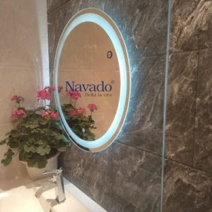 Gương trang trí led phòng tắm 80cm