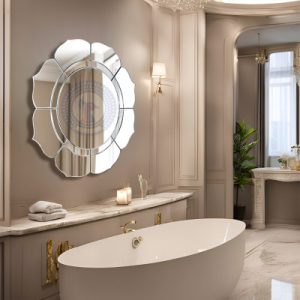 Gương trang trí phòng tắm Lotus NAV 2034