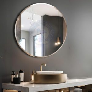 Gương tròn mài vát D60cm