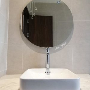 Gương tròn phòng tắm Raining