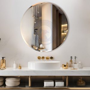 Gương tròn phòng tắm Raining