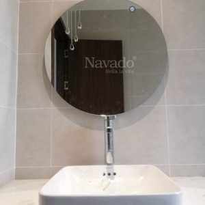 Gương tròn phòng tắm Raining