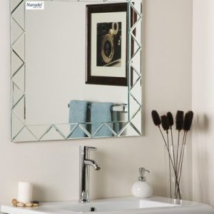 Gương Vuông decor phòng tắm