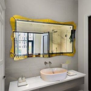Lắp gương nghệ thuật cho phòng tắm