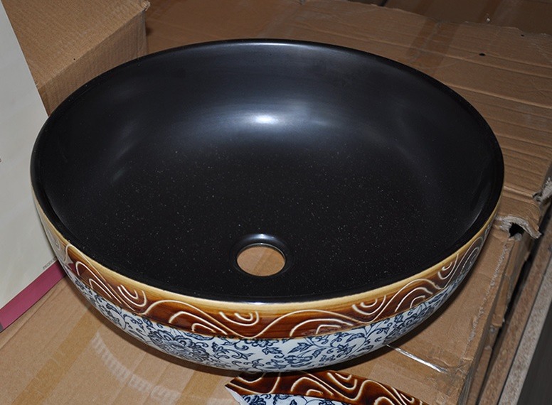 Hình ảnh thực tế lavabo Kanly SU113